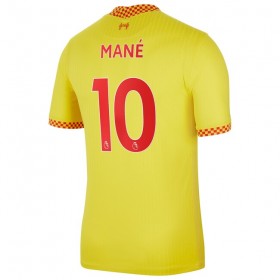 Jalkapallo Pelipaidat Liverpool Sadio Mane 10 Kolmaspaita 2021-2022 Lyhythihainen